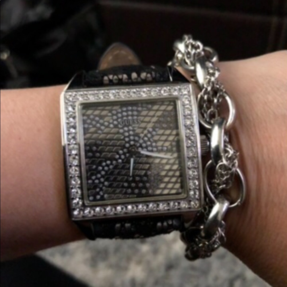 Guess watch and bracelet
